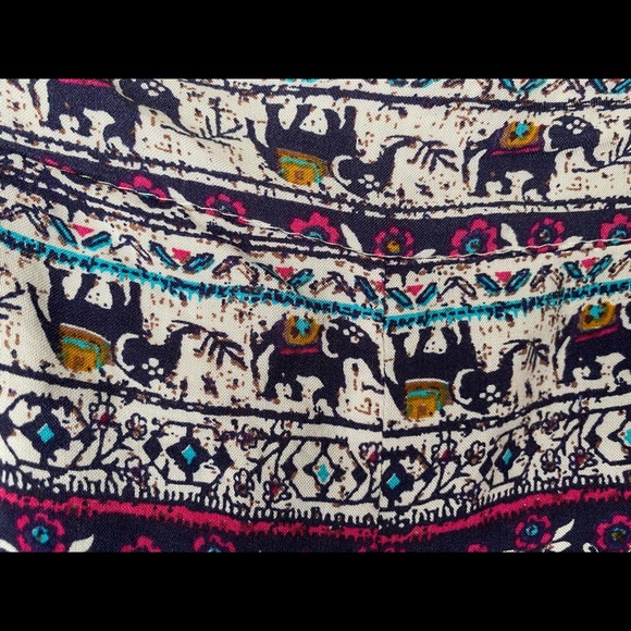 Elephant Print Shorts - Picture 4 of 6